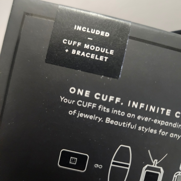 NWT IOB Carin Cuff Smart Leather Bracelet - Picture 10 of 13